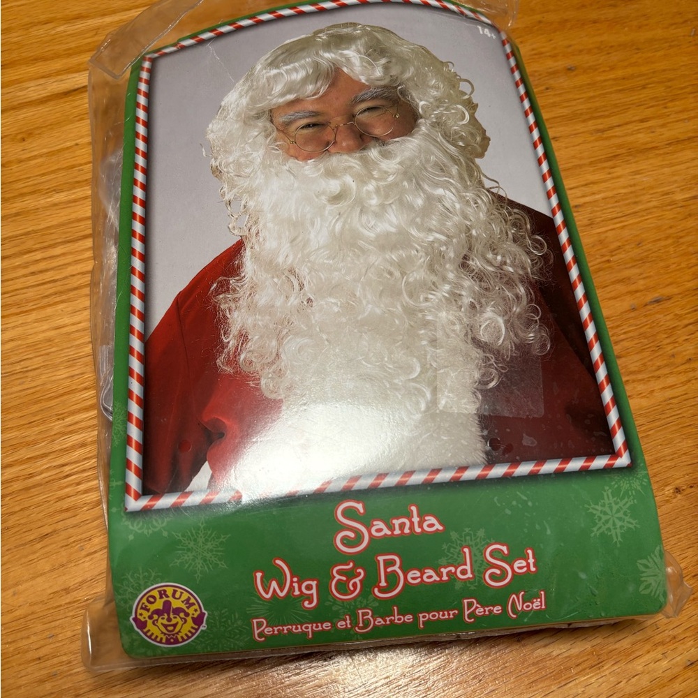 NEW Santa Wig & Beard Set